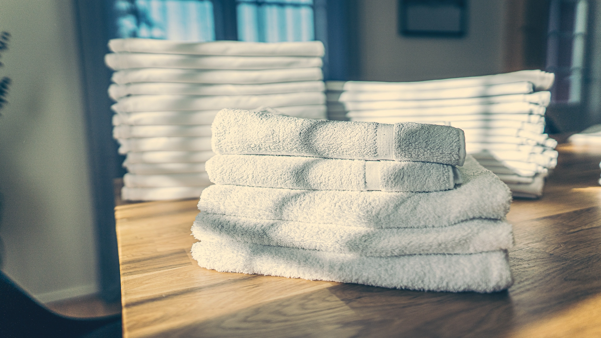 Super Laundry also provides hotel textile washing services.